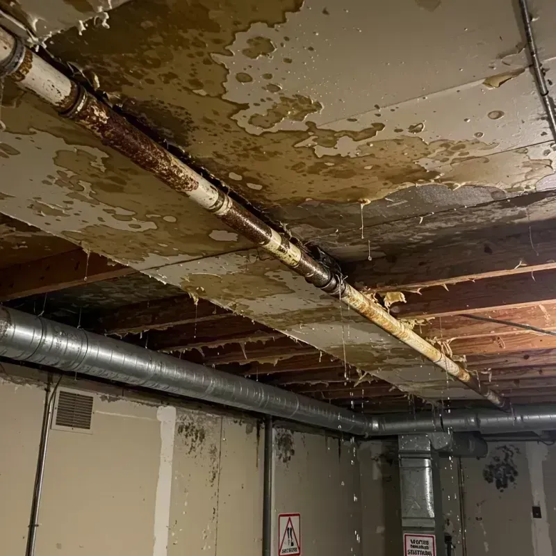 Ceiling Water Damage Repair in Wood River, IL